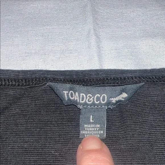 Toad&Co Marley II Black Long Sleeve Top - Picture 3 of 11